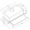 Витяжка кухонна Borgio TLF (TR) 60 black зображення 6