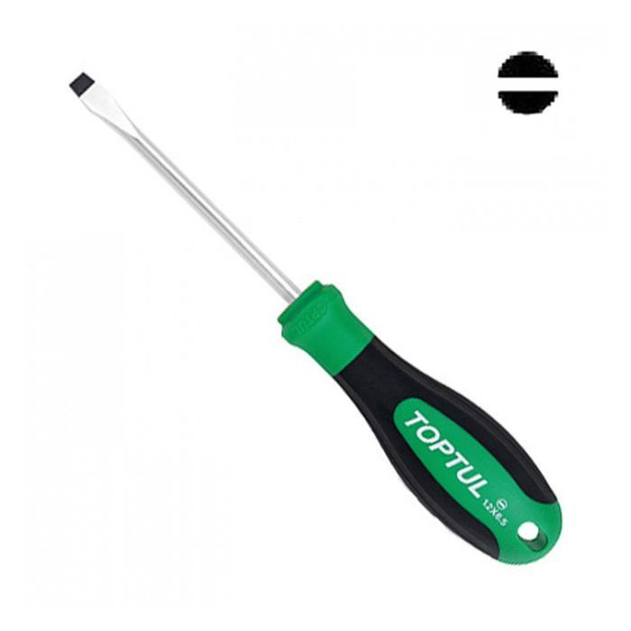 Отвертка Toptul шлицевая 5.5x150 мм Anti-Slip (FAAD5E15)