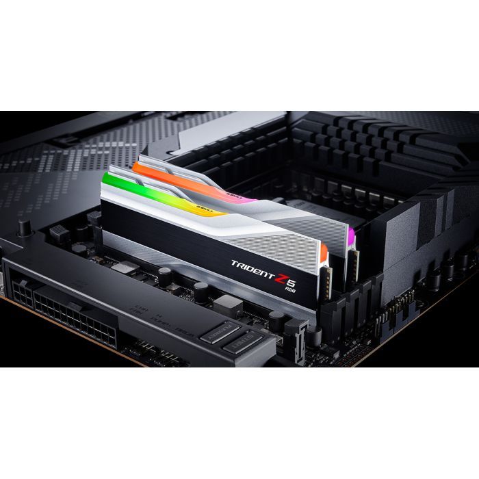 Модуль памяти для компьютера DDR5 32GB (2x16GB) 6400 Trident Z5 RGB G.Skill (F5-6400J3239G16GX2-TZ5RS) изображение 9