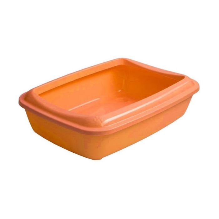 Туалет для кошек AnimAll CNR-106 с лопаткой 50х37х13.5 см оранжевый (2000981204808)