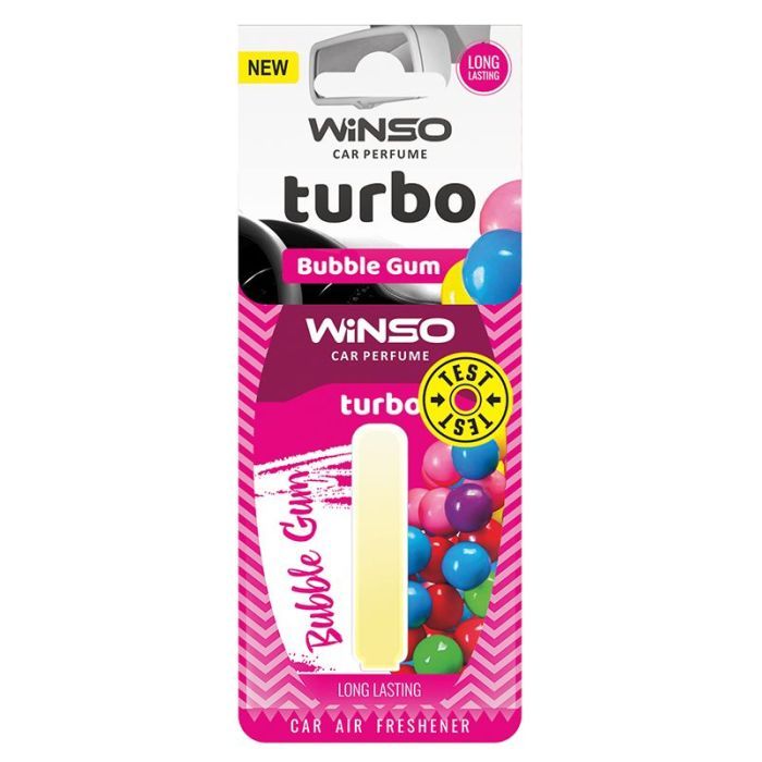 Ароматизатор для автомобіля WINSO Turbo Bubble Gum (532660)