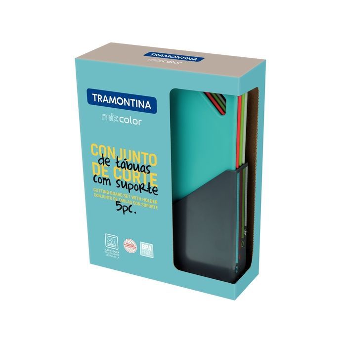 Разделочная доска Tramontina Mixcolor Set 5 предм (25099/940) изображение 3