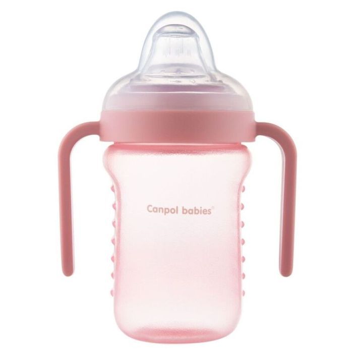 Поильник-непроливайка Canpol babies с силиконовым носиком 220 мл (56/605)