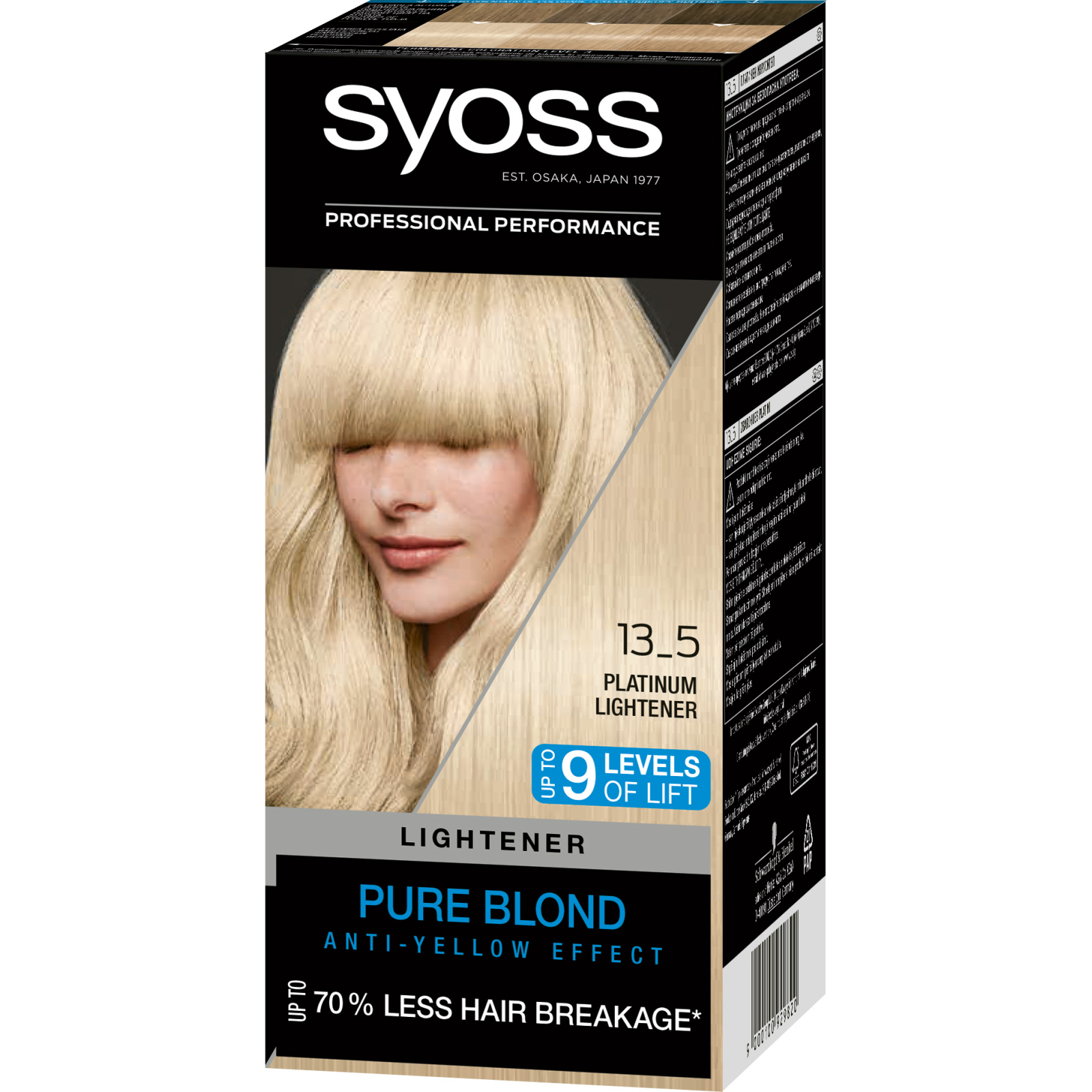 Краска для волос Syoss 13-5 Платиновый осветитель 115 мл (9000100929820)
