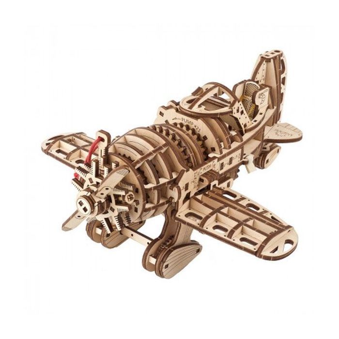 Конструктор Ugears Самолет Бешеный Шершень (6337396) изображение 3