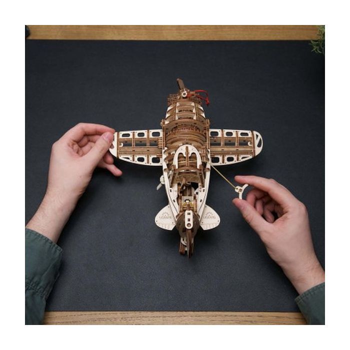 Конструктор Ugears Самолет Бешеный Шершень (6337396) изображение 9