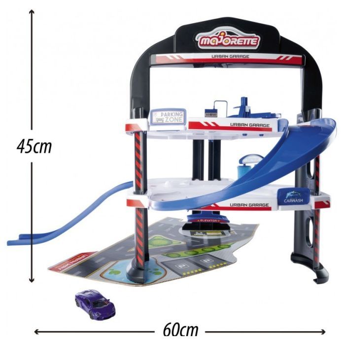Ігровий набір Majorette Креатикс. Міський гараж 3 поверхи, 1 машинка (2059985) зображення 2
