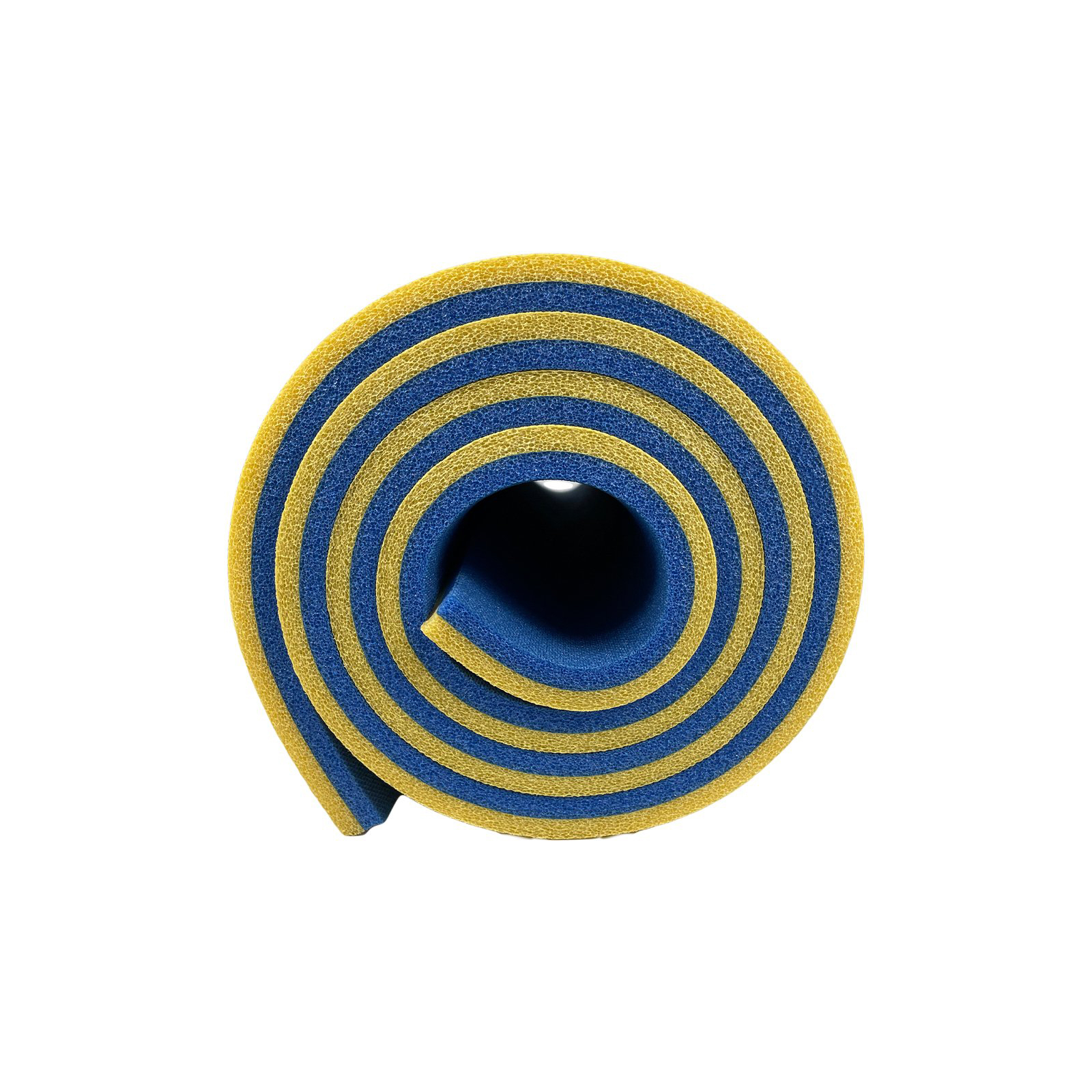 Туристический коврик Poputchik 16 х 1800 х 600 мм Жовто-блакитний (16-077-IS) изображение 3