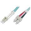 Оптический патчкорд Digitus LC/UPC-SC/UPC,50/125,OM3,duplex,5m (DK-2532-05/3)
