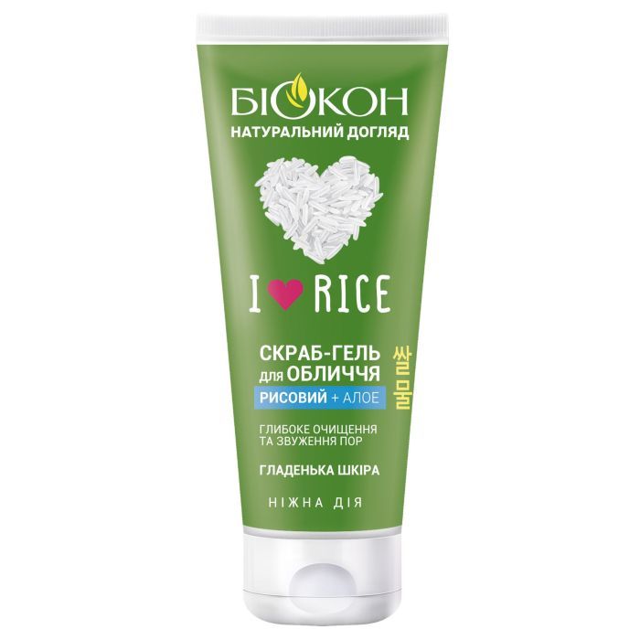 Скраб для лица Біокон I Love Rice 90 мл (4823110300534)