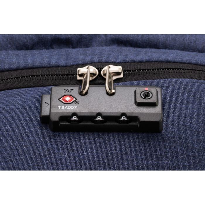 Рюкзак школьный Optima 18.5" USB Anti-Theft унисекс 0.7 кг 16-25 л (O96917-02) изображение 7