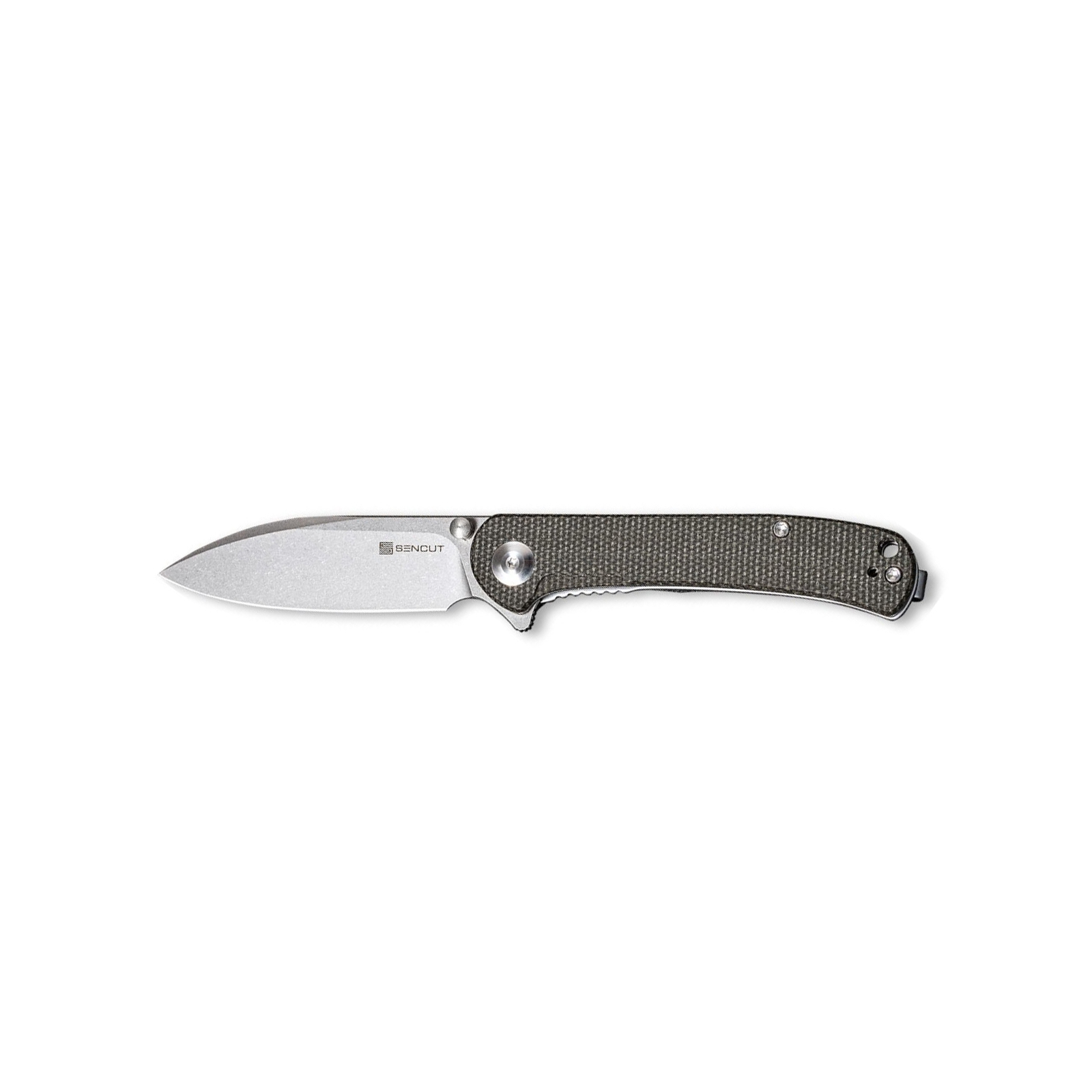 Нож Sencut Scepter Black Micarta Black Blade (SA03G)