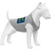 Борцовка для животных WAUDOG Clothes "Смелость" сетка XS серая (300-0231-11)