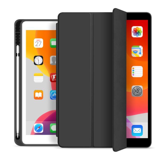 Чехол для планшета BeCover Tri Fold Soft TPU mount Apple Pencil Apple iPad 10.2 2019/2020/2021 Light Blue (706747) изображение 2