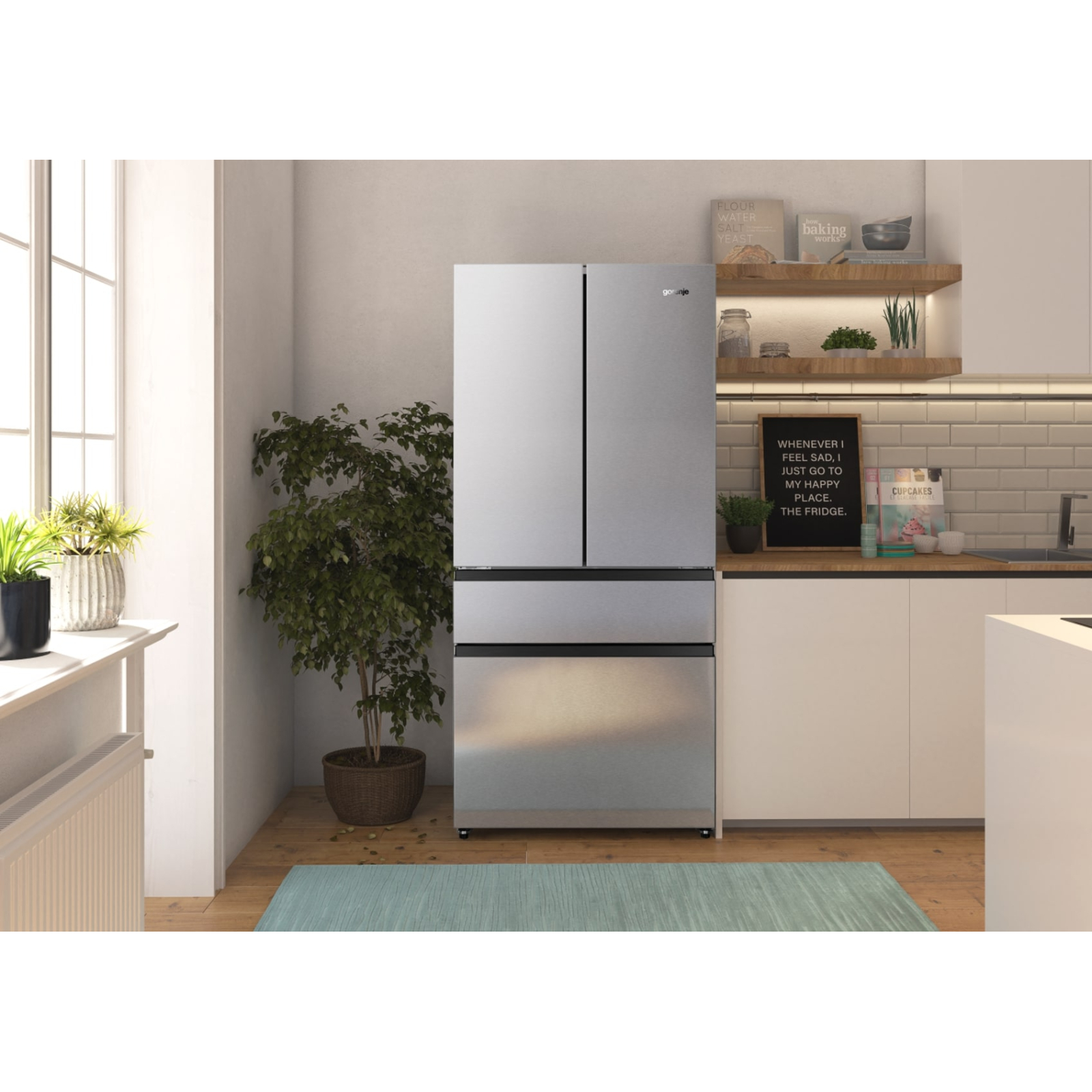 Холодильник Gorenje NRM8181UX изображение 3
