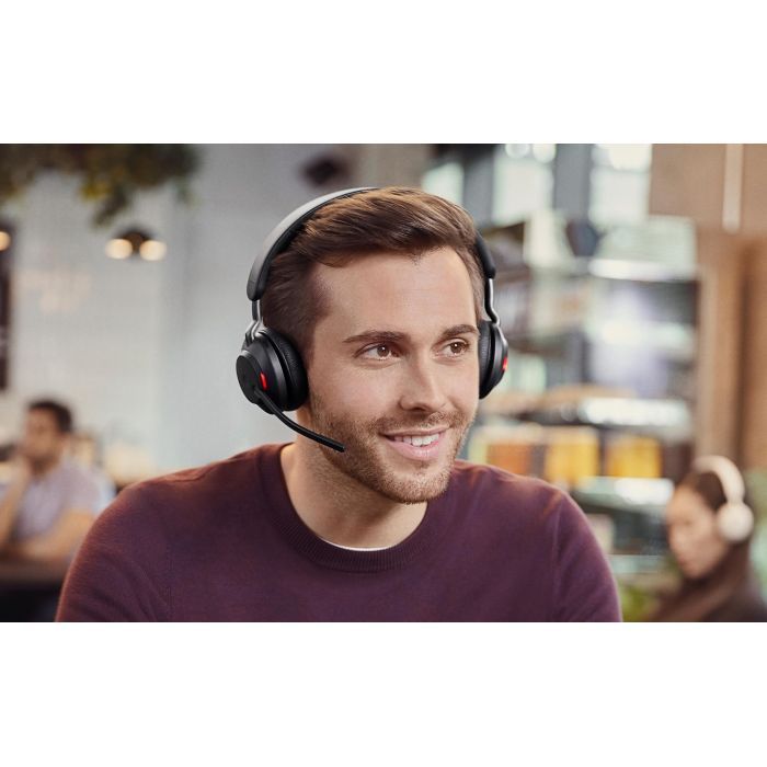 Наушники Jabra Evolve 2 65 Link380c MS Stereo Stand Black (26599-999-889) изображение 7