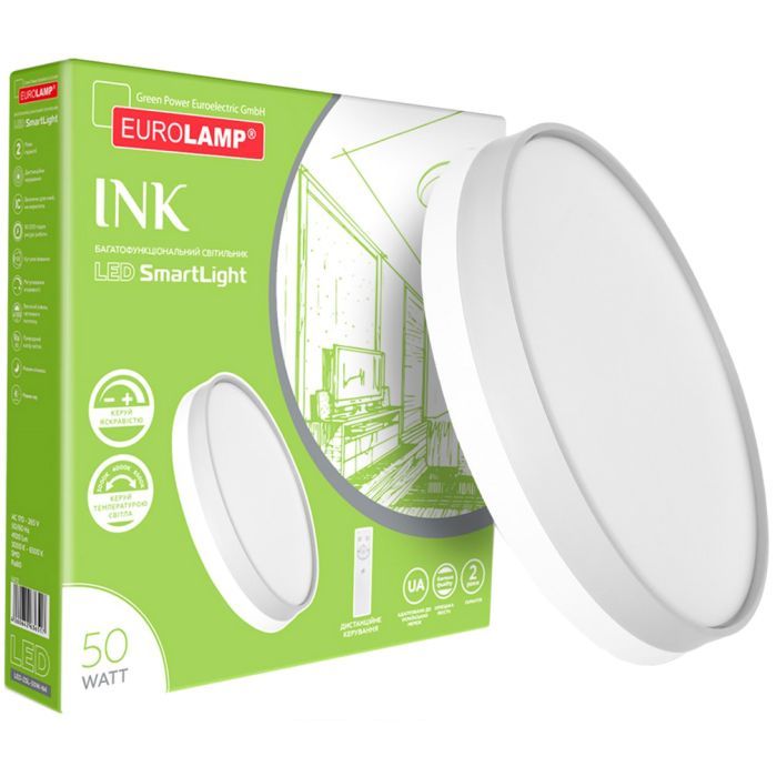 Светильник Eurolamp Ink N4 50W 3000K-6000K (LED-ZSL-50W-N4) изображение 2