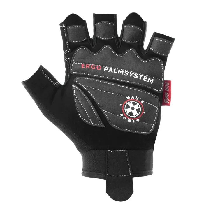 Перчатки для фитнеса Power System Mans Power PS-2580 Black/Grey L (PS-2580_L_Black-grey) изображение 4