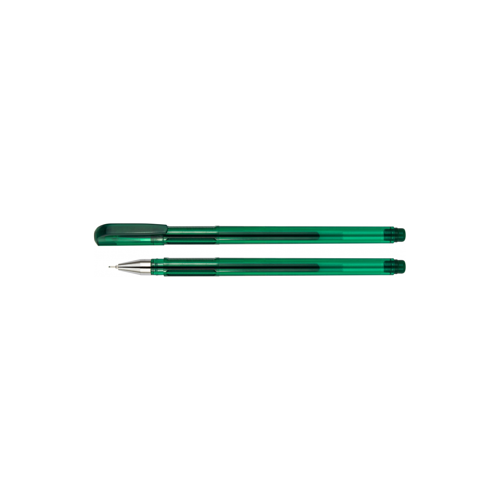 Ручка гелевая Economix TURBO 0,5 мм, зеленая (E11911-04)