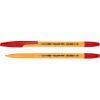 Ручка шариковая Economix YELLOW PEN 0,5мм. Корпус желтый, пишет красным (E10187-03)