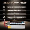 Аккумулятор для дрона HRB_ Lipo 6s 22.2V 6000mAh 50C XT60 (HR-6000MAH-6S-50C-XT60) изображение 3