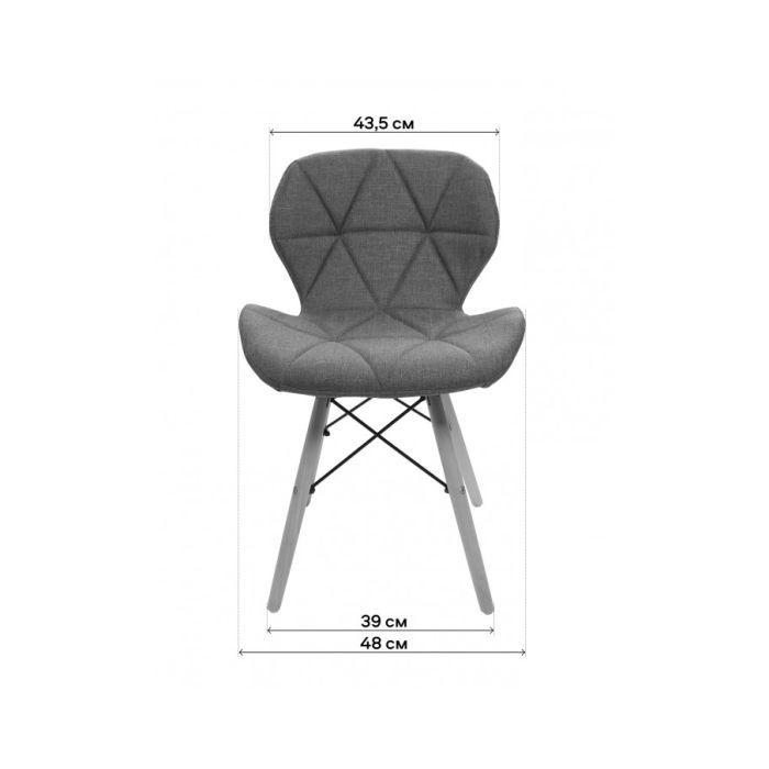 Кухонный стул GT Racer X-D27 White изображение 10