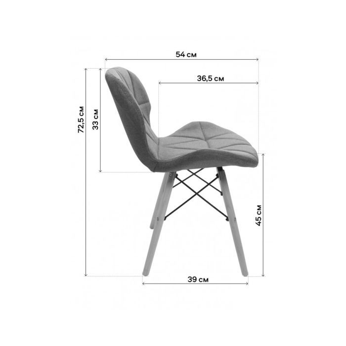 Кухонный стул GT Racer X-D27 White изображение 11