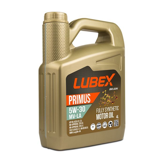 Моторна олива LUBEX PRIMUS MV-LA 5W-30 4л (034-1319-0404)