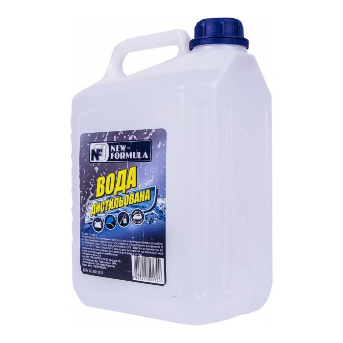 Вода дистильована NEW FORMULA 5л (4820215591799) зображення 2