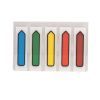Стікер-закладка Buromax Стрілки Plastic bookmarks 45x12mm, 5*20 шт, neon (BM.2304-98) зображення 2