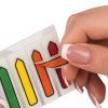 Стікер-закладка Buromax Стрілки Plastic bookmarks 45x12mm, 5*20 шт, neon (BM.2304-98) зображення 3