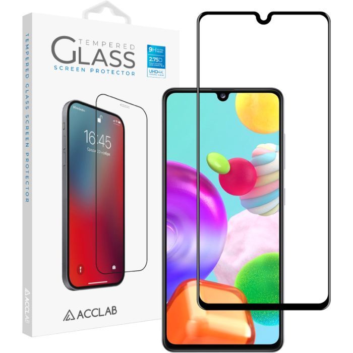 Скло захисне ACCLAB Full Glue Samsung A41 (1283126508585)