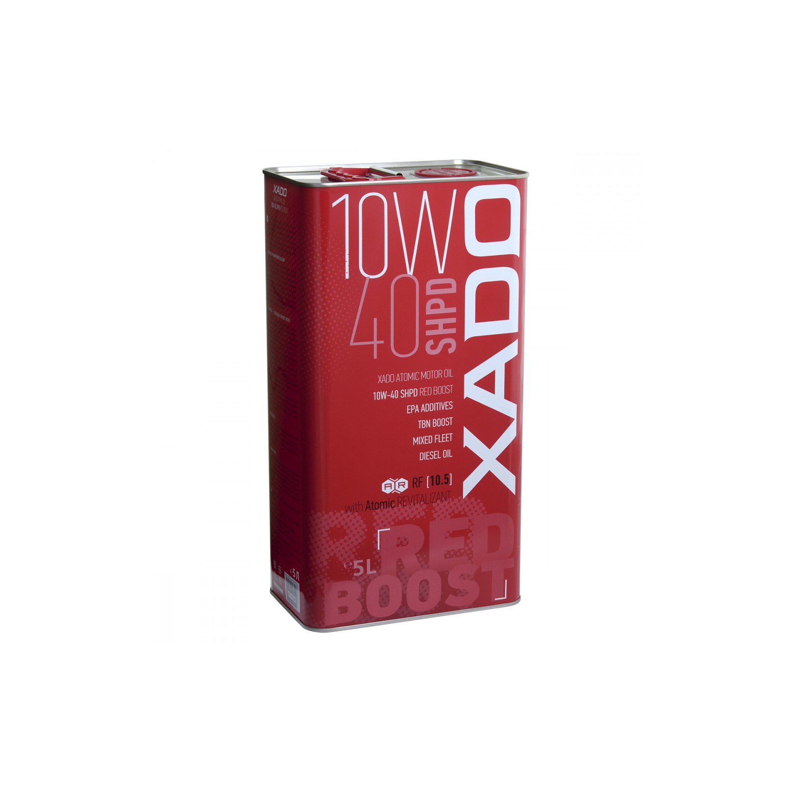 Моторна олива Xado 10W-40 SHPD, Red Boost 5 л (XA 26349)