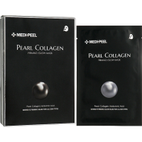 Маска для лица Medi-Peel Pearl Collagen Firming Glow Mask 25 мл 10 шт. (8809409345376) изображение 3