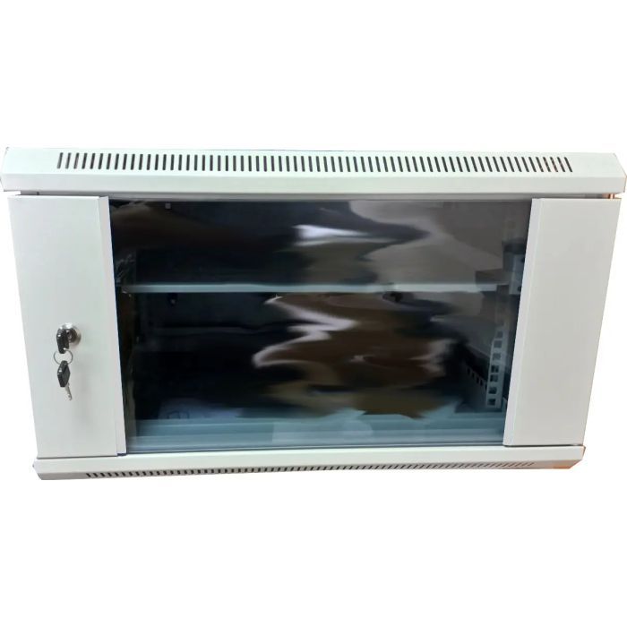 Шафа настінна Hypernet 9U 19" 600x350 (WMNC-35-9U-FLAT-AC) зображення 3
