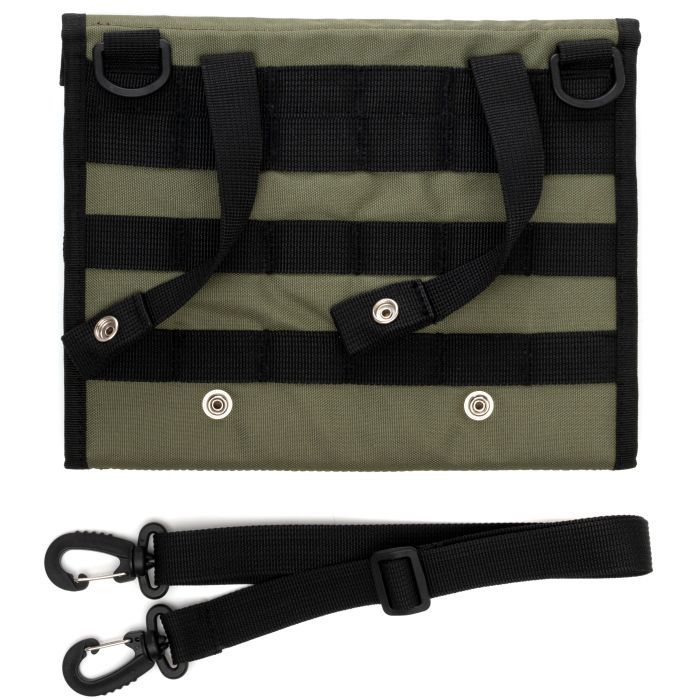 Чехол для планшета Vinga universal 10-11" MOLLE, Oxford 600D, Olive (VTB11UMOO) изображение 4