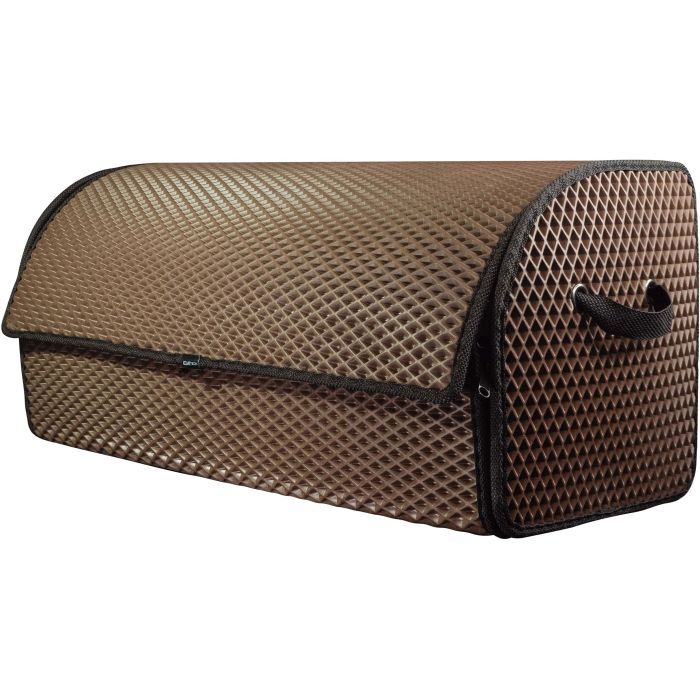 Сумка-органайзер EVAtech L-PRO 32x75x30 см. Ромб коричневый с черным кантом (BS13641OL3RZB) изображение 5