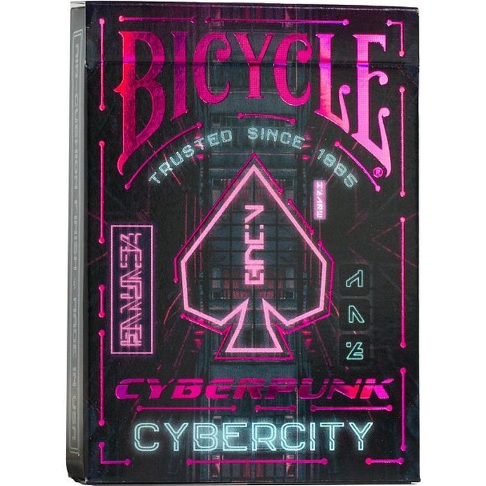 Карты игральные Bicycle Cyberpunk (ВР_КИБК)