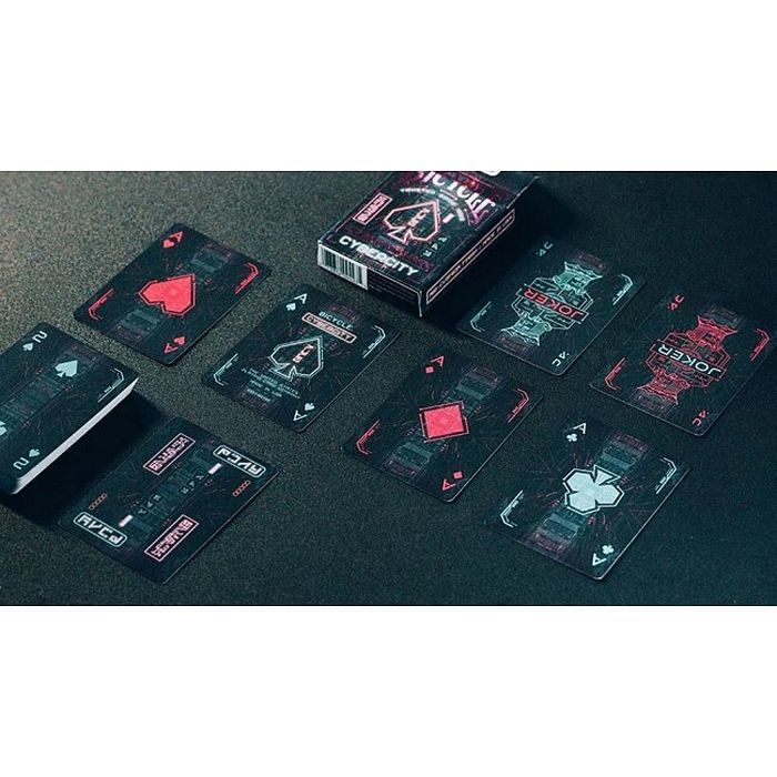 Карты игральные Bicycle Cyberpunk (ВР_КИБК) изображение 6