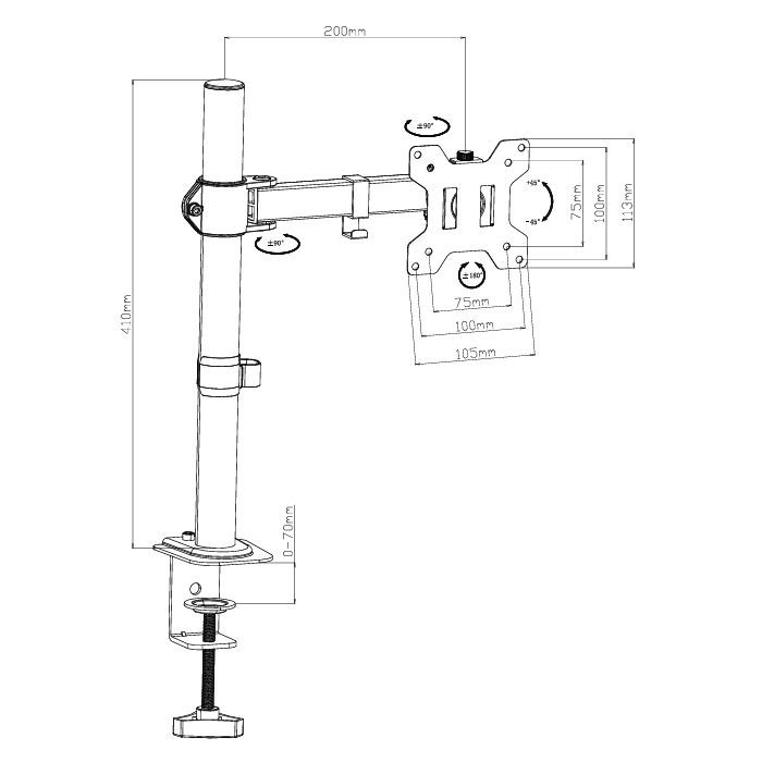 Кронштейн Vinga TD31-1051 зображення 7