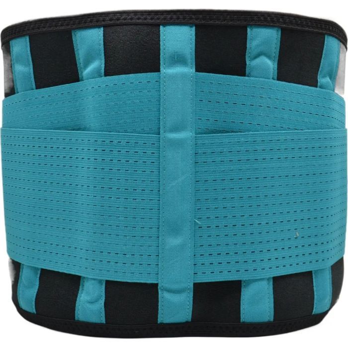 Пояс компрессионный MadMax MFA-277 Slimming and Support Belt black/turquoise M (MFA-277-TRQ_M) изображение 3