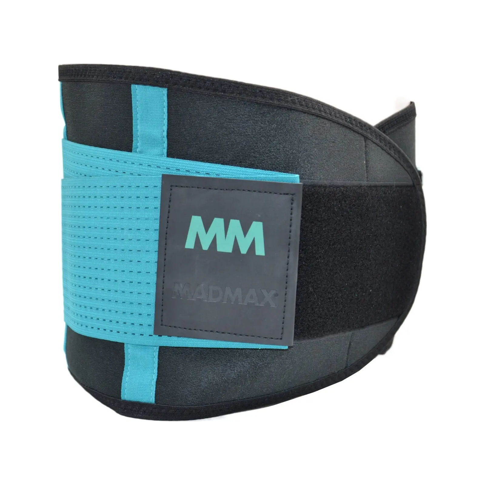 Пояс компрессионный MadMax MFA-277 Slimming and Support Belt black/turquoise M (MFA-277-TRQ_M)