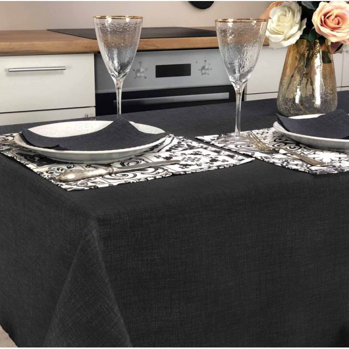 Скатерть Прованс Black Milan 136х120 см (4823093434721) изображение 5