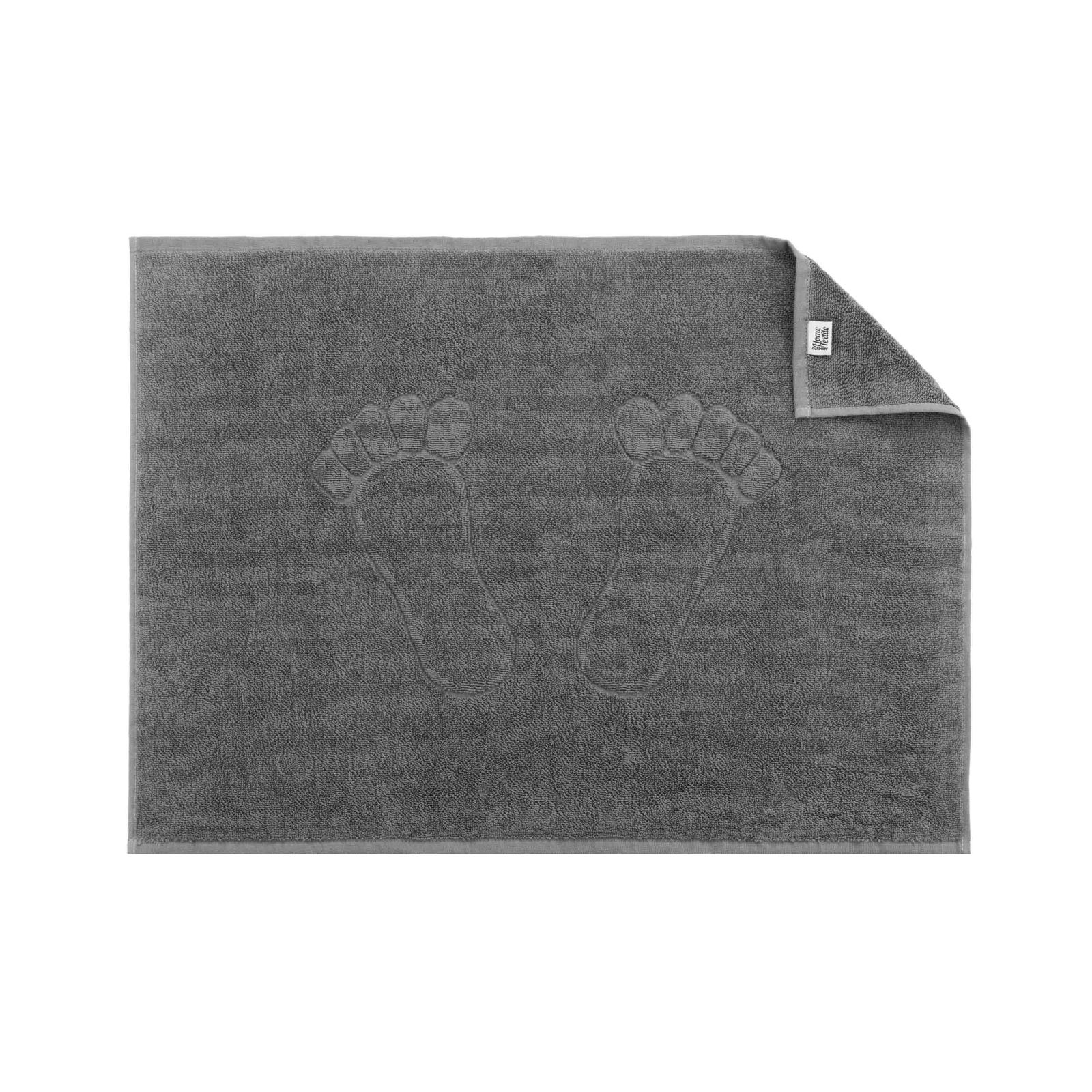 Полотенце Ardesto для ног махровое Benefit 100% хлопок серый 50х70 см (ART2457SG) изображение 10