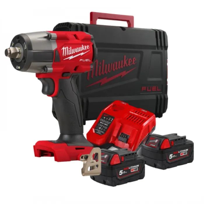Гайковерт Milwaukee импульсный 1/2"881 Нм с фрикционным кольцом M18 FMTIW2F12-502X (4933478450) изображение 12