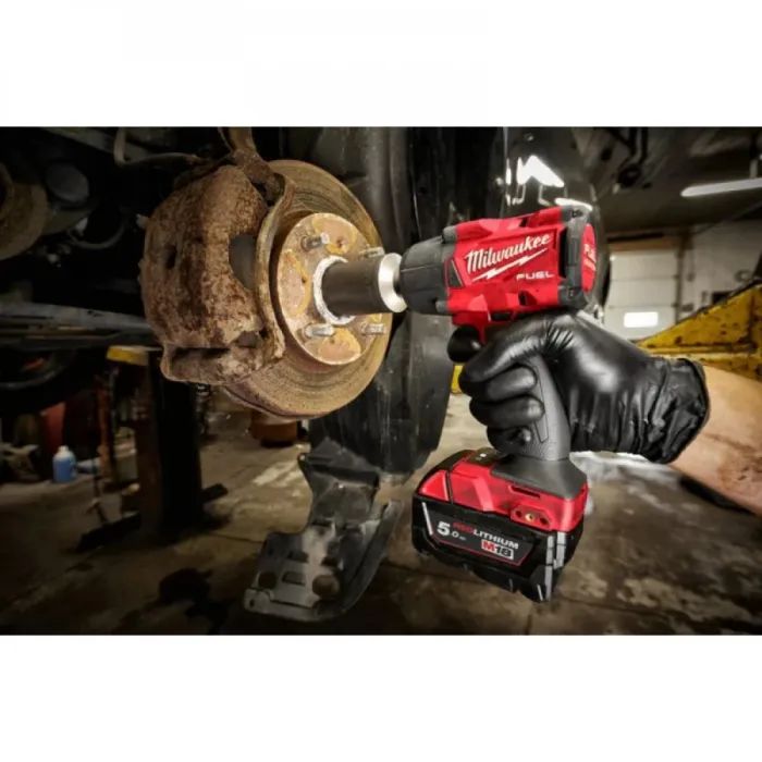 Гайковерт Milwaukee импульсный 1/2"881 Нм с фрикционным кольцом M18 FMTIW2F12-502X (4933478450) изображение 8