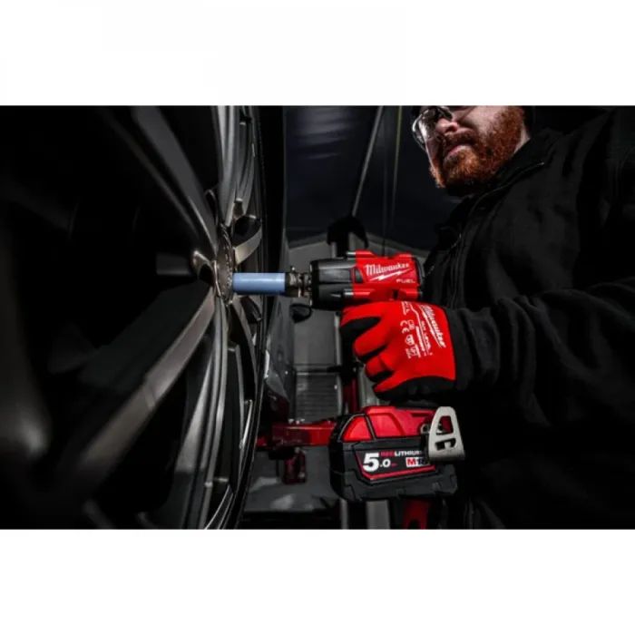 Гайковерт Milwaukee импульсный 1/2"881 Нм с фрикционным кольцом M18 FMTIW2F12-502X (4933478450) изображение 9