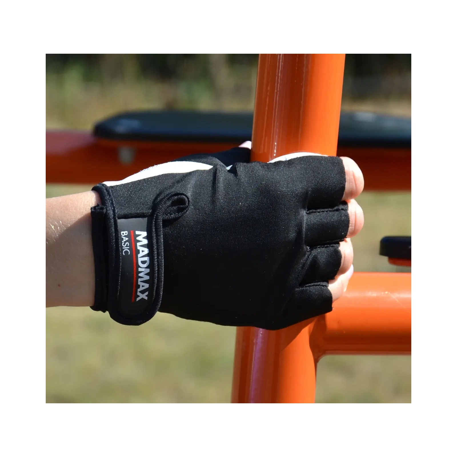 Перчатки для фитнеса MadMax MFG-250 Basic Whihe L (MFG-250_L) изображение 6