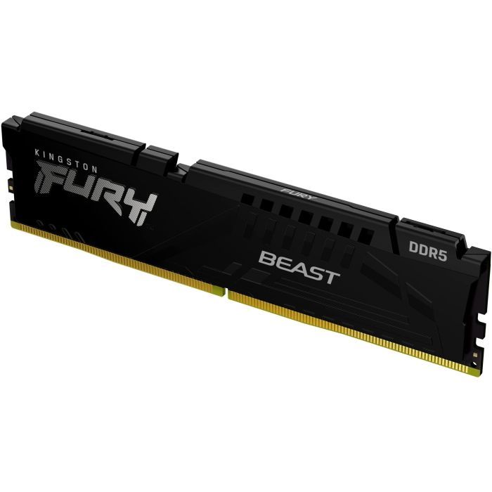 Модуль памяти для компьютера DDR5 16GB (2x8GB) 5600 MHz Beast Black Kingston Fury (ex.HyperX) (KF556C40BBK2-16) изображение 5