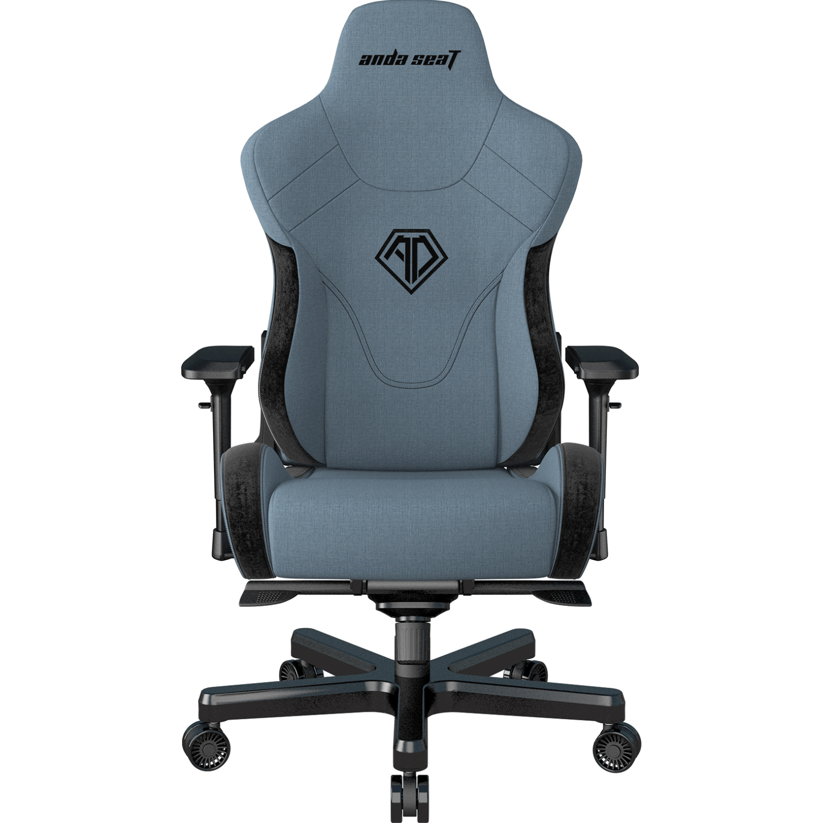 Кресло игровое Anda Seat T-Pro 2 Size XL Grey/Black (AD12XLLA-01-GB-F) изображение 3
